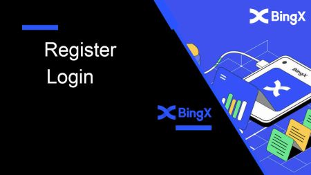 Como se registrar e fazer login na conta no BingX