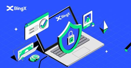 Como fazer login e verificar a conta no BingX