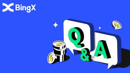 Întrebări frecvente (FAQ) în BingX